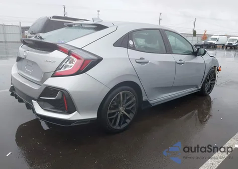 2021 Honda Civic Sport from USA, damaged, VIN SHHFK7H49MU416042